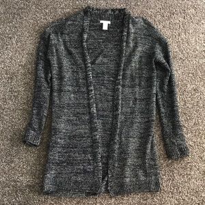 H&M Black and White Long Sweater